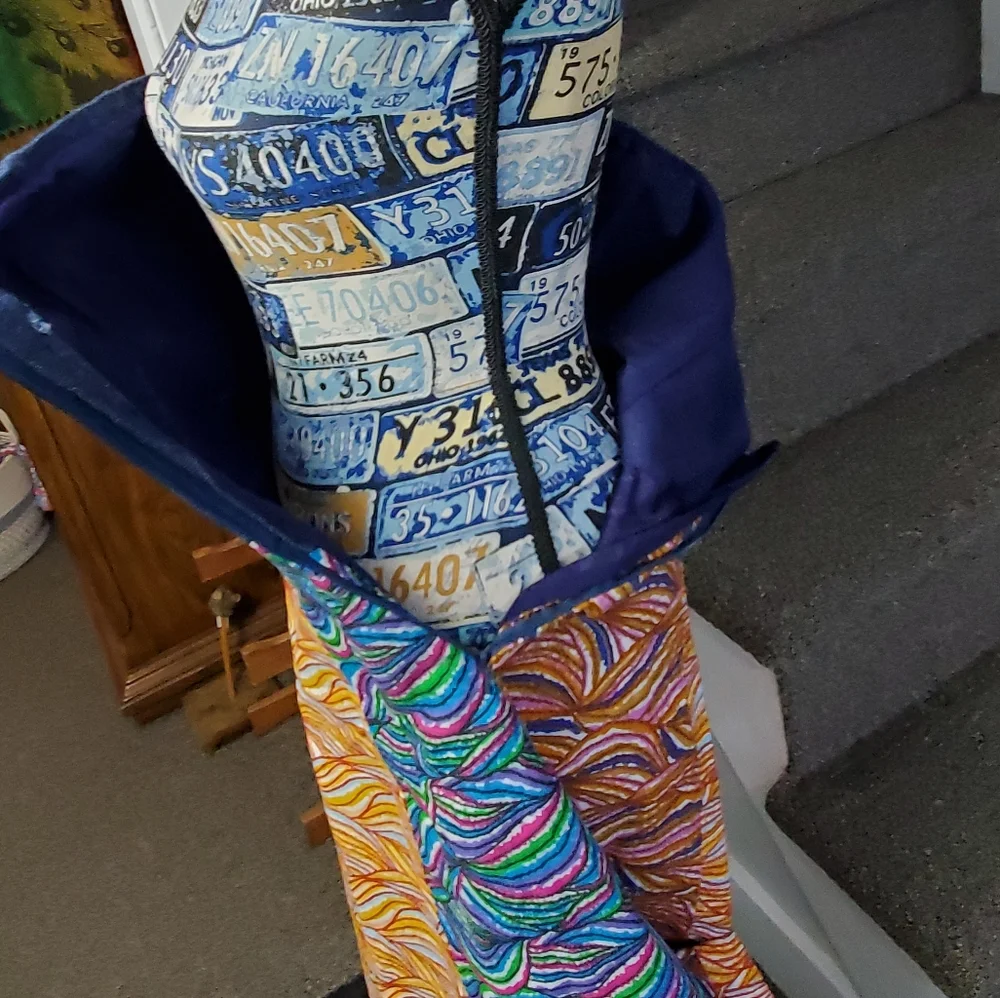 HANDMADE DENIM PATCHWORK DRESS! - Picture 11 of 16